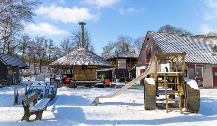 Kinderboerderij de Kooi Natuurstad in de sneeuw